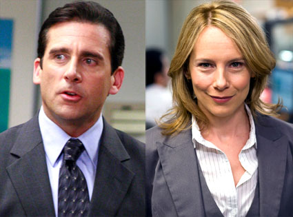 Steve Carell, Amy Ryan, The Office Steve Carell, Amy Ryan, The Office